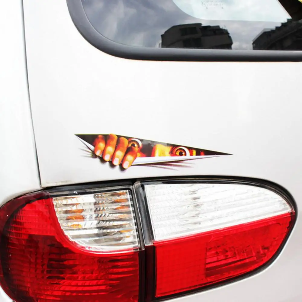 3D крутая Автомобильная наклейка креативная Модифицированная глаз