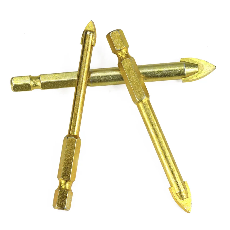 Сверла XCAN карбидные с титановым покрытием 1 комплект|drill bit set|glass drill bits setglass |