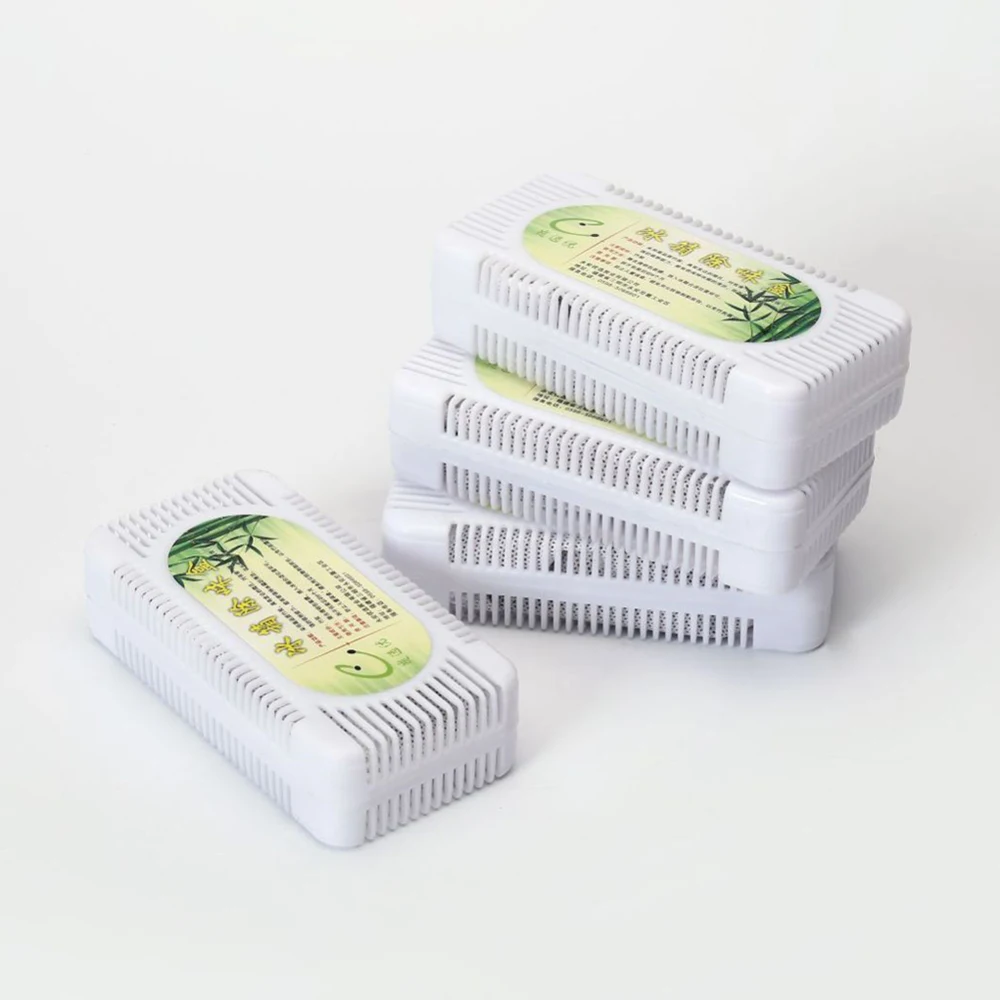 4 шт. натуральный дезодоратор для холодильника устраняющий запах уголь абсорбер