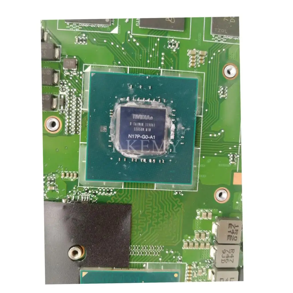 DABKLMB28A0 материнская плата для ноутбука For Asus TUF Gaming FX503VD оригинальная I7 7700HQ GTX1050