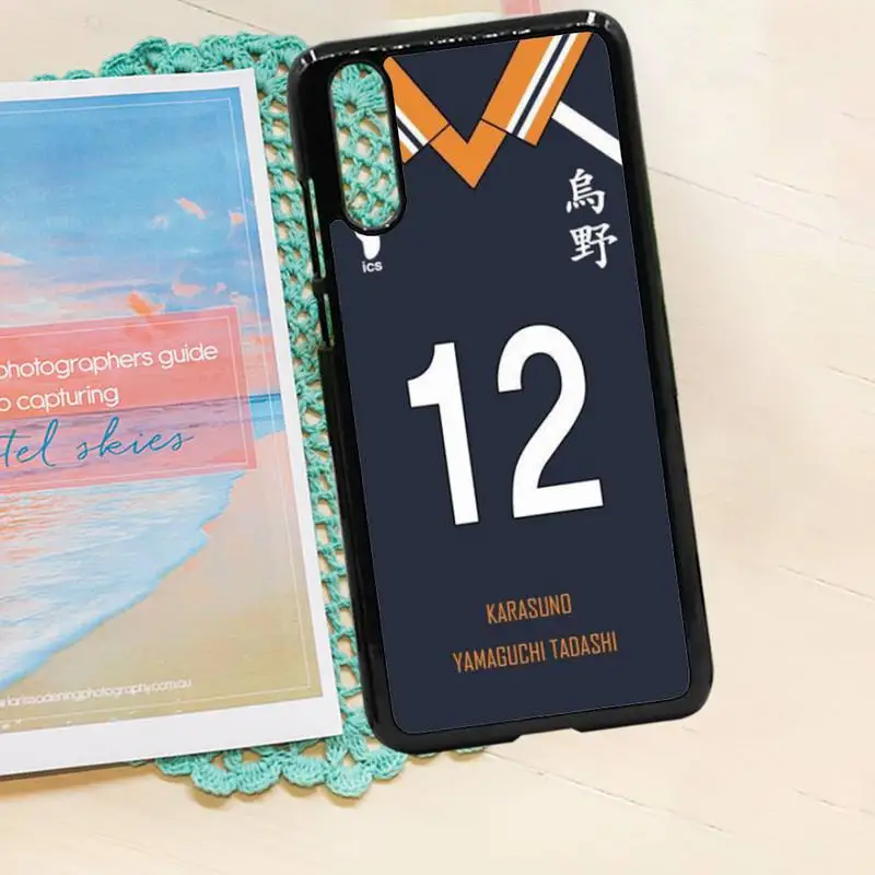 

Anime Haikyuu!! Team uniform Phone Case PC for iPhone 11 12 pro XS MAX 8 7 6 6S Plus X 5S SE 2020 XR