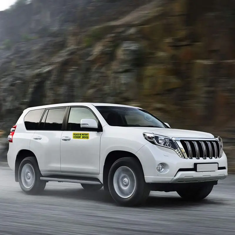 Новый пожалуйста будьте терпеливы студент драйвер магнит Безопасность знак