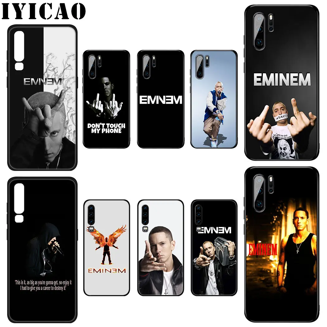 IYICAO Rapper Eminem Мягкий силиконовый чехол для huawei P Smart Z Plus 2019 P30 P20 P10 Lite Pro Чехол