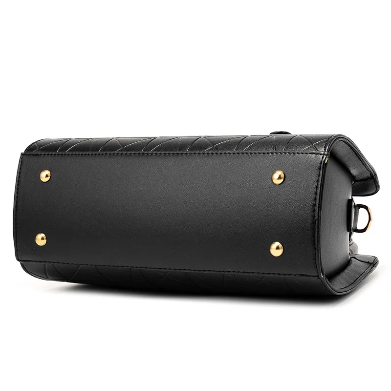 Деловая женская сумка высокого качества из искусственной кожи на плечо большая