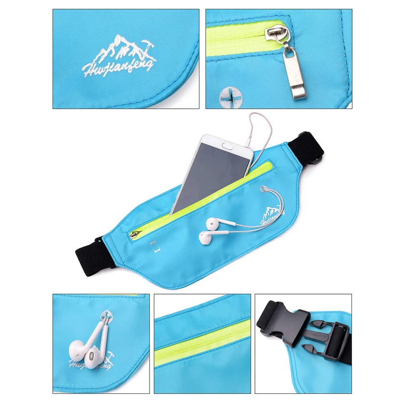 Сумка для бега YoReAi водонепроницаемый нейлоновый поясной ремень легкий плотный