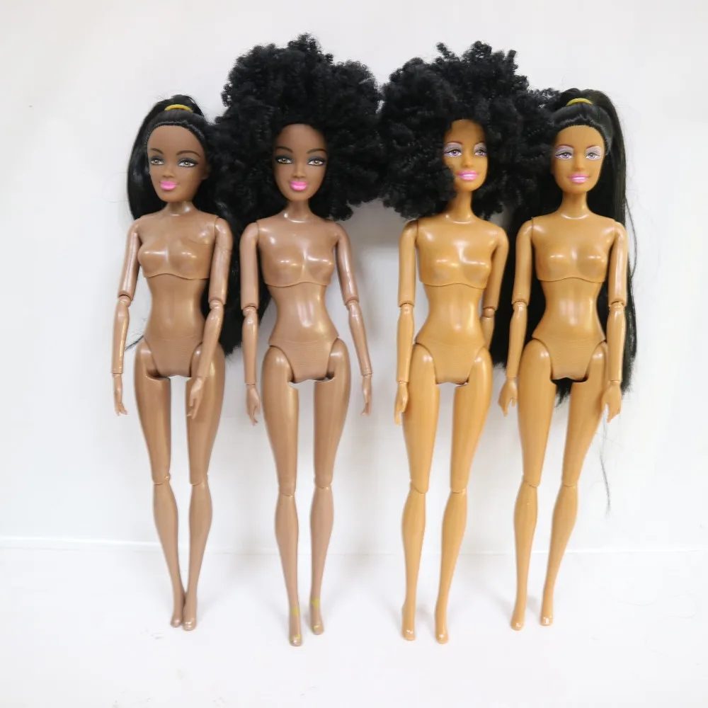

Nude doll Black skin dolls jointed dolls black dolls 2018