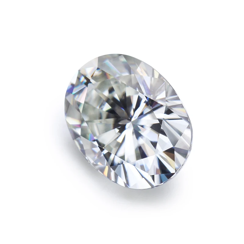 Овальная форма бриллиантовой огранки 4x6 м фотодрагоценный камень для