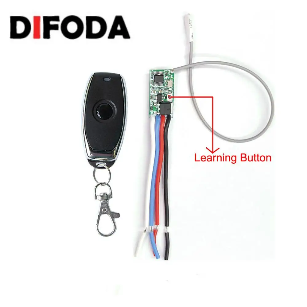 Беспроводной Радиочастотный выключатель с дистанционным управлением 433 МГц