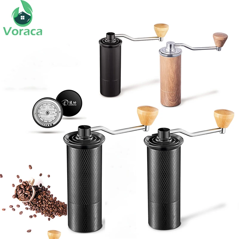 

Кофемолка VORACA, ручная коническая Кофемолка из нержавеющей стали, 50 мм