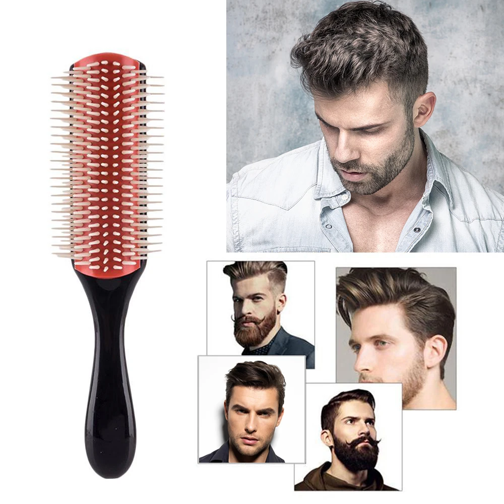 

Hair Styling Brush Hairbrush Salon Hairdressing Straight Curly Hair Comb Women Hair Brush Soft Smooth Hair Scalp Massages Tools