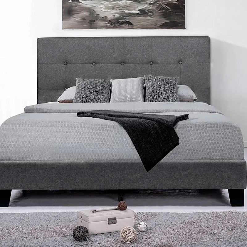 Платформа для матраса и кровати основание с деревянной основой стеганным