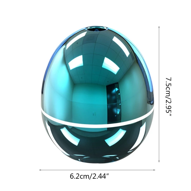 

Egg Shape Portable Air Humidifier USB Rechargeable Mist Maker Aroma Diffuser