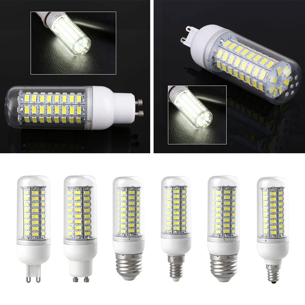 110V 16 Вт SMD 5730 кукурузы 72-светодиодный лампы Главная Спальня освещение чистого