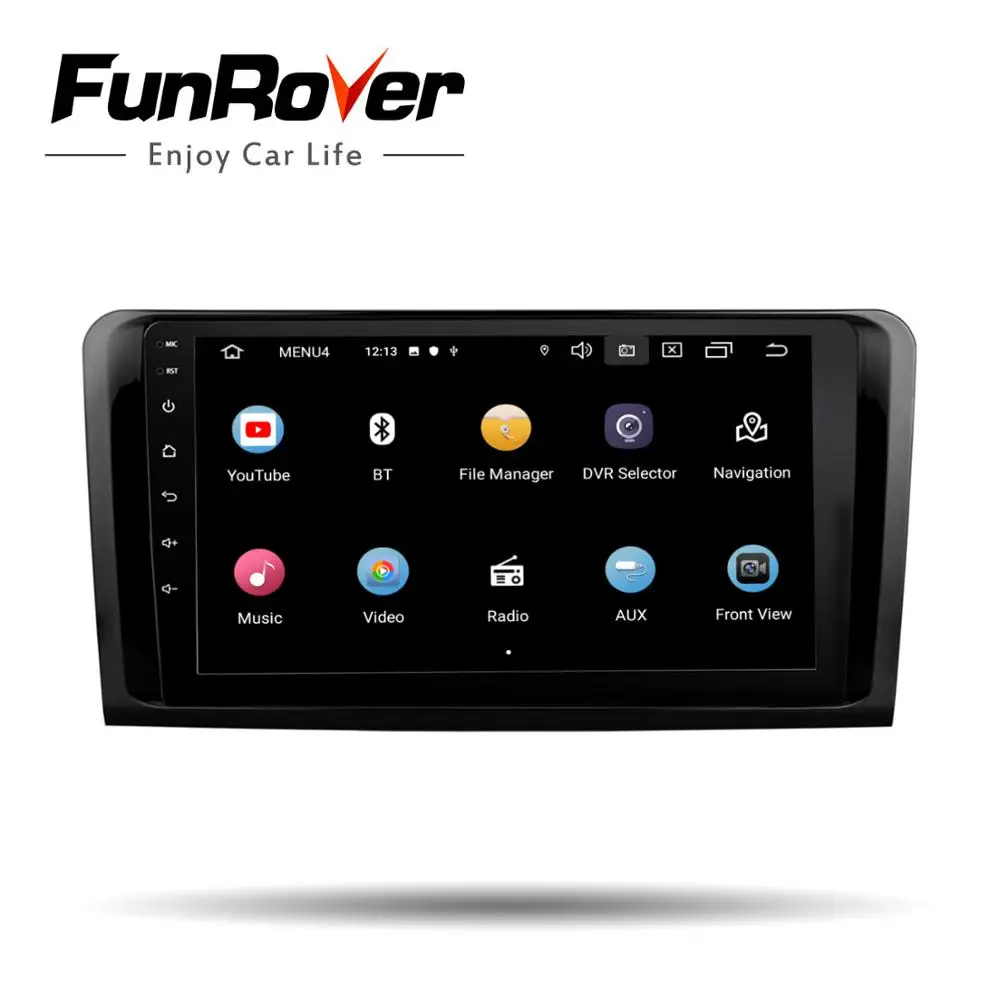 Ips Android 9.0! Два Din 9 дюймов dvd-плеер автомобиля для Mercedes Benz/GL ML Класс W164 X164 ML350 ML450 GL320