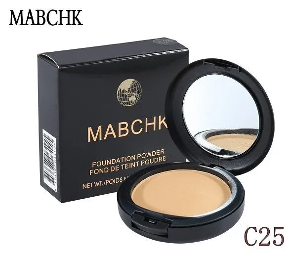 12 шт. MABCHK профессиональная Пудра основа Водонепроницаемый без масла