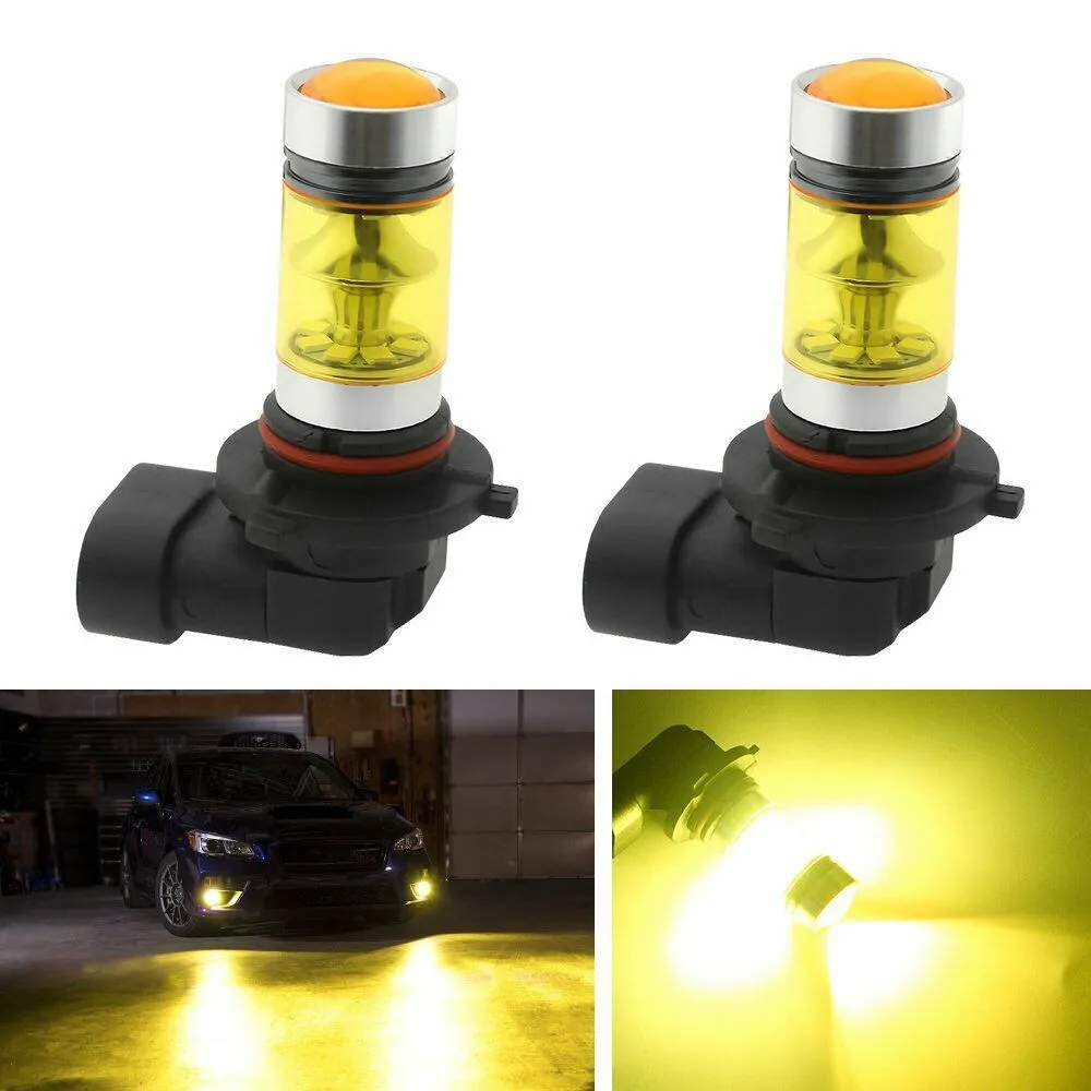

High Power Bulbs Kit Fog LED Replace 1 Pair Running 100W Super Bright 12V
