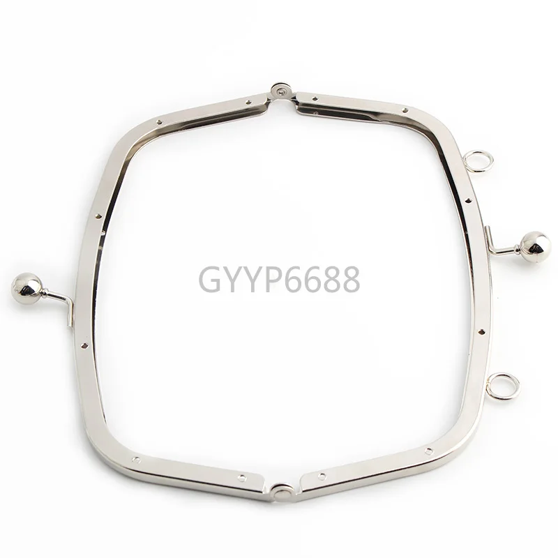 2-10-30 штук 21 5 см Средняя Квадратная Глянцевая Серебряная Базовая металлическая