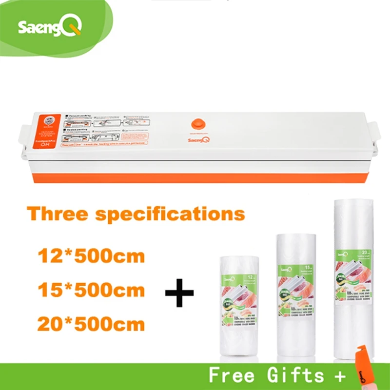 SaengQ вакуумный упаковщик для пищевых продуктов вакуумная упаковочная машина