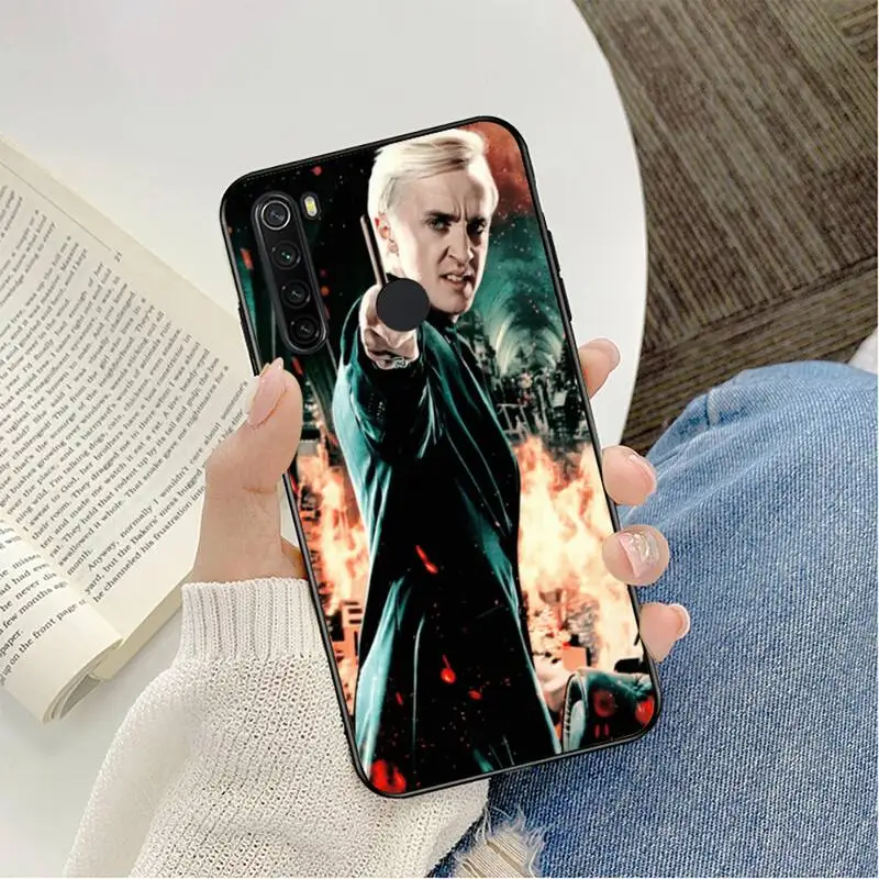 

TOPLBPCS Draco Malfoy Phone Case For Redmi note 8Pro 8T 9 Redmi note 6pro 7 7A 6 6A 8 5plus note 9 pro case