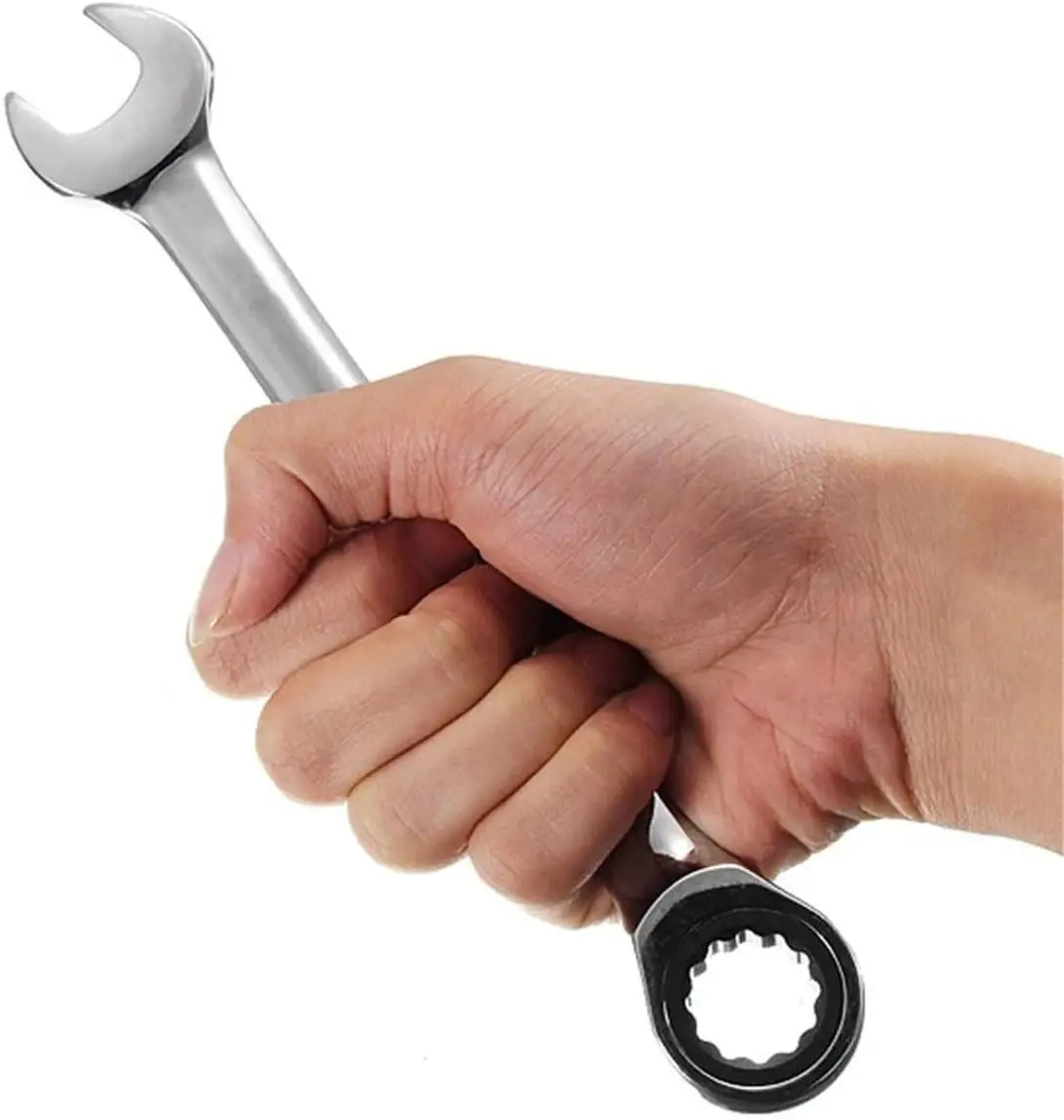 Comination Ratcheting Wrench Set Metric Sizes 6-32mm 72-Tooth Quick Fixed Head Ratchet Spanner | Инструменты