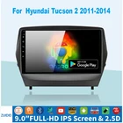 Автомагнитола для Hyundai Tucson 2 IX35 2010 2013, 2 din, GPS