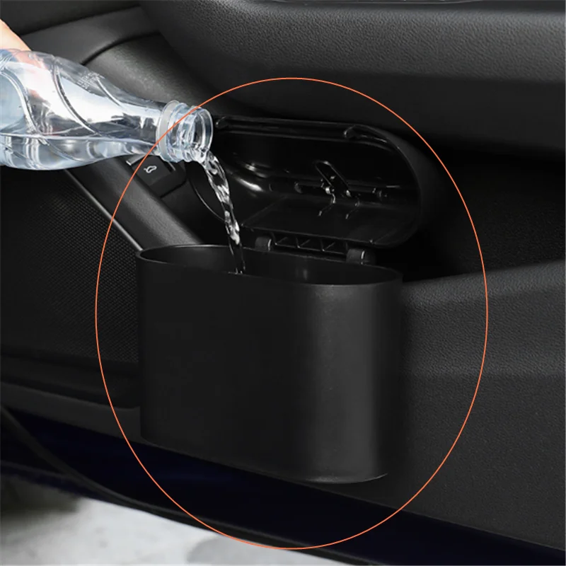 

High Capacity Car Trash Can Auto Organizer Storage Bag Car Garbage Bin Ashtray Dust Case Holder Auto Accessories S0209