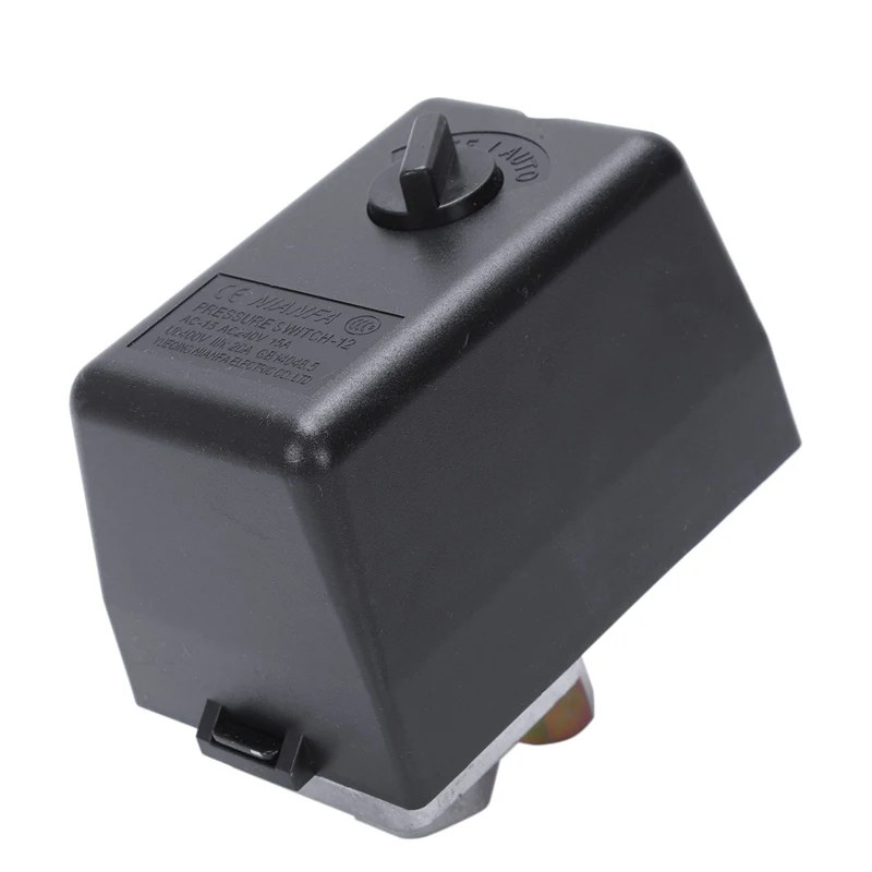 

New 3-Phase 230V 400V 16A Pressure Switch For Compressor Air Compressors Switch Control 130-170 Psi Home Tools