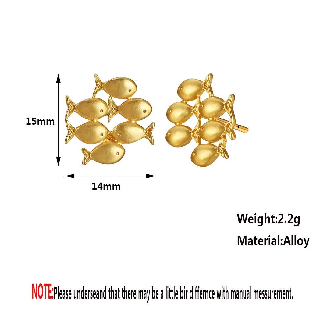 Женские серьги-гвоздики Cxwind корейские модные ювелирные изделия простые женские
