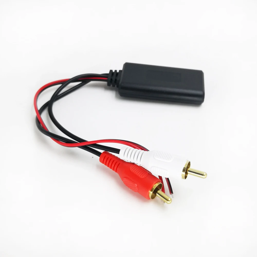 

Biurlink автомобильный радиоприемник RCA Bluetooth адаптер стерео 2RCA беспроводной AUX аудио проводка предохранитель защитный для Kenwood для Clarion