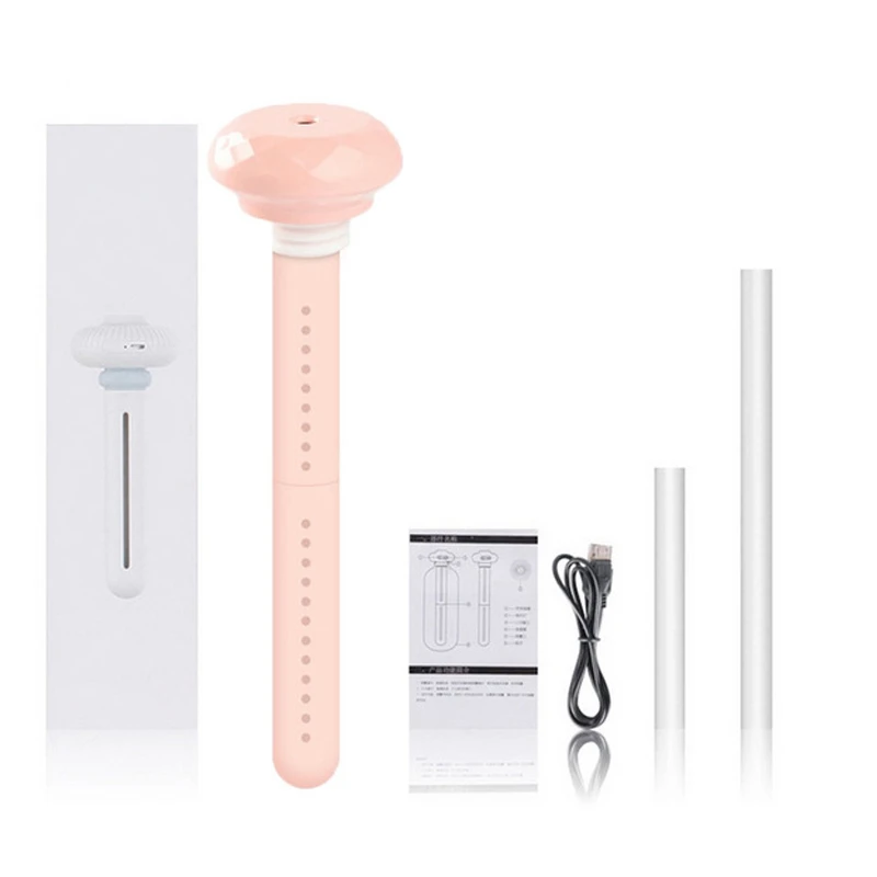 SANQ USB Portable Air Humidifier Diamond Bottle Diffuser Mist Maker for Home Office Humidification Detachable | Бытовая техника