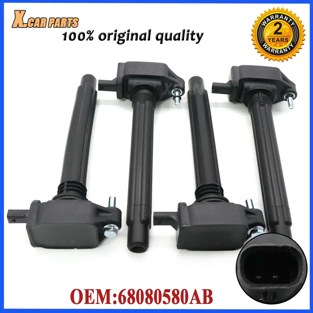 Катушка зажигания автомобиля 68080580AB для Chrysler 200 Dodge Дротика Fiat 500X Jeep Cherokee Renegade Ram