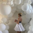 5-36 дюймов гигантский воздушный шар с гелием чистый белый матовый круглые латексные шарики свадебное украшение день рождения детская игрушка для душа Декор