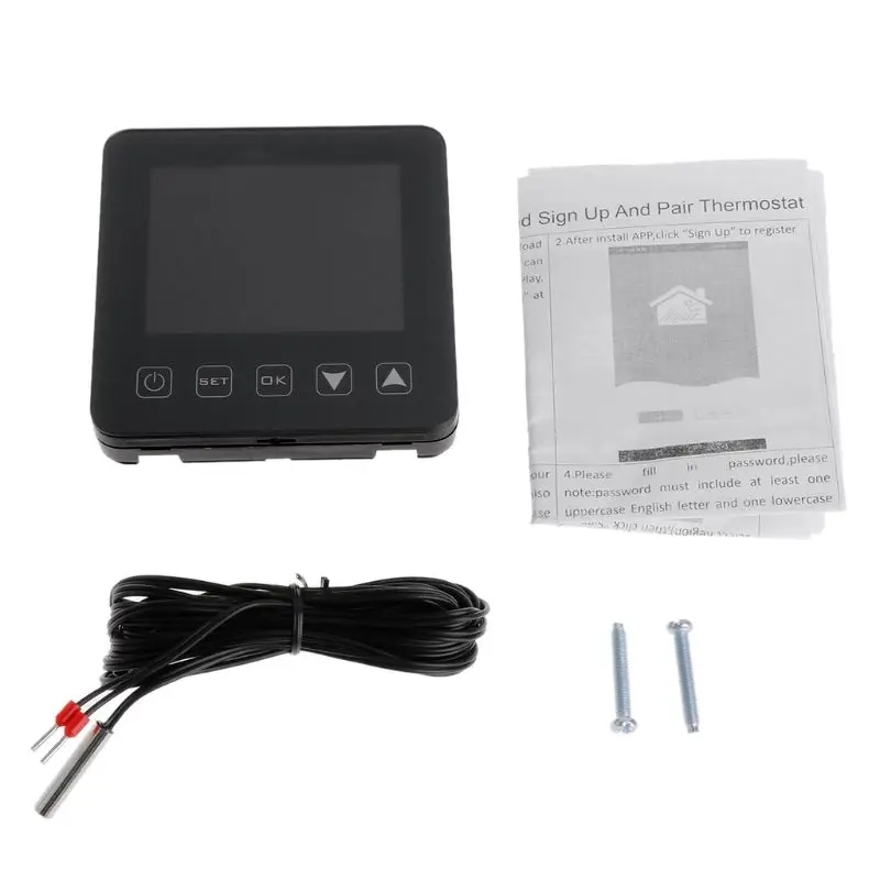 Программируемый термостат с Wi Fi Echo Alexa Голосовое управление электрический