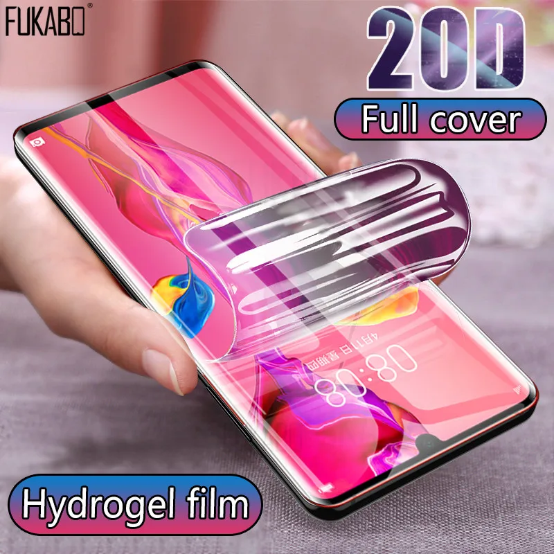20D полное покрытие Гидрогелевая пленка для huawei P30 Pro P20 lite защитная пленка P Smart Honor 10 9 20 Pro 10i Nova 5T не стекло