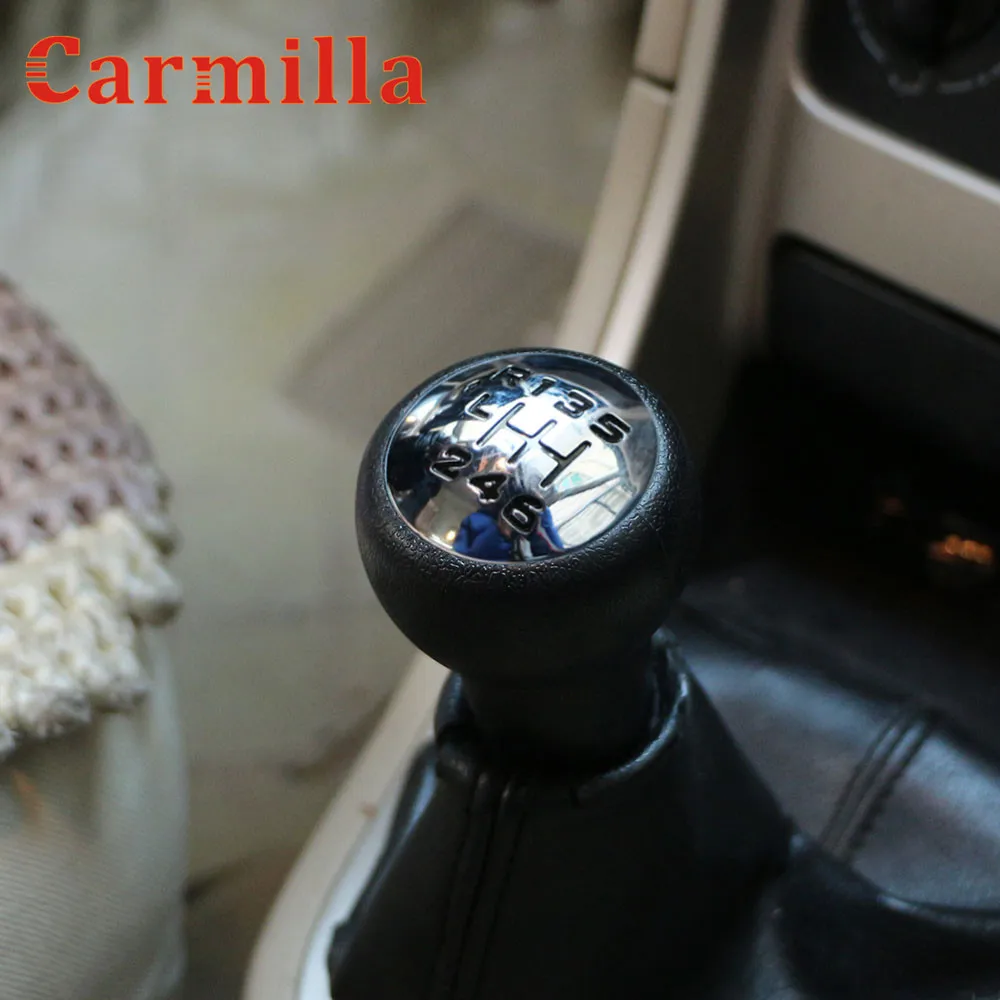 Автомобильная 6-скоростная ручка переключения передач Carmilla для Peugeot 307 308 3008 407 5008