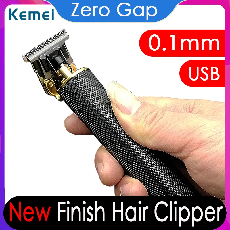 Balding Clipper Kemel 0 mm Male Trimmer Kamei Bald Head Shaving Kmei Scraper Kemei Short Hairs Cutting Kemey Finishing Detailing
