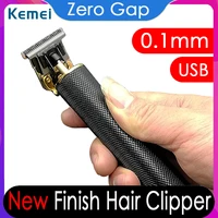 balding clipper kemel 0 mm male trimmer kamei bald head shaving kmei scraper kemei short hairs cutting kemey finishing detailing