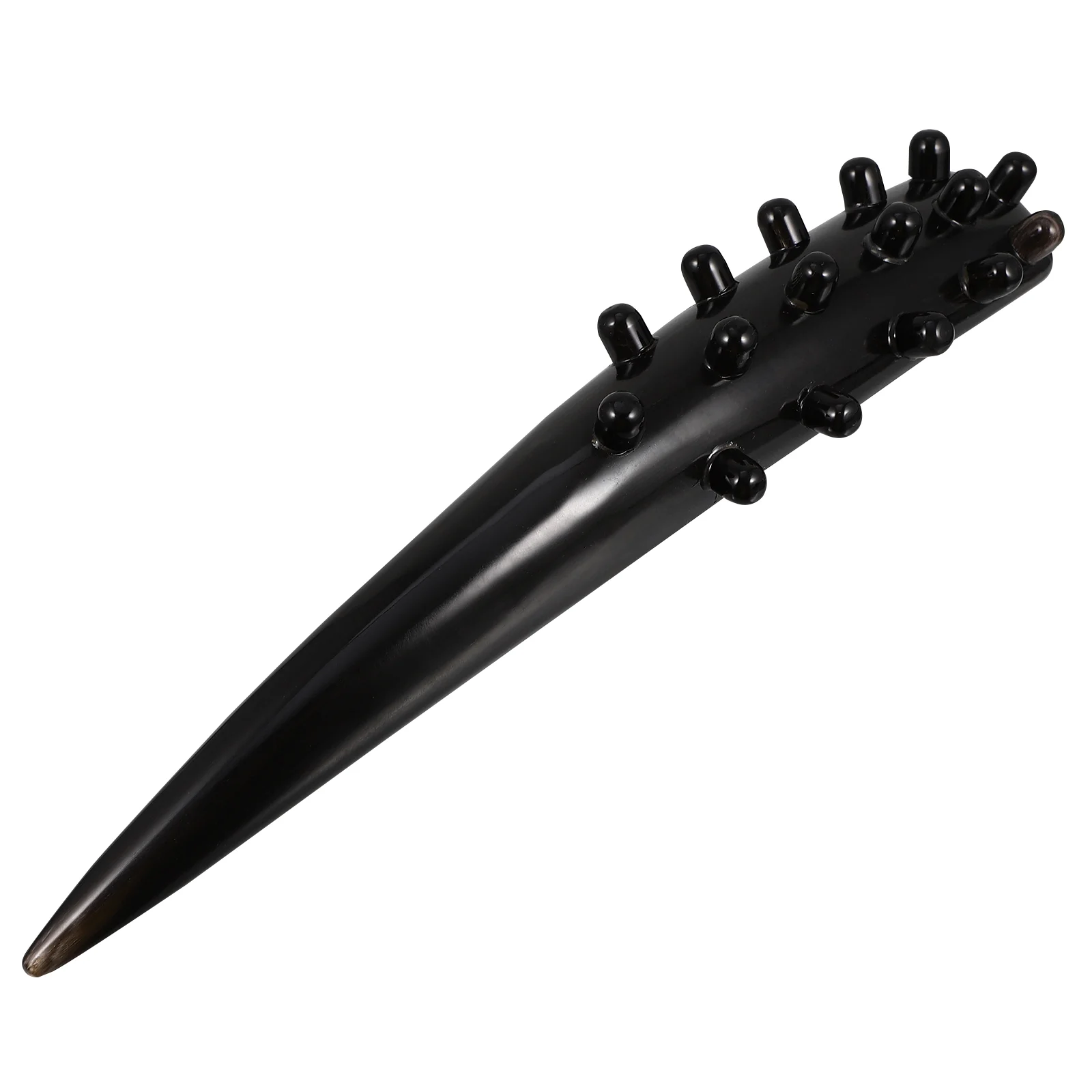

Ox Horn Massaging Comb Practical Head Comb Handheld Meridian Massager