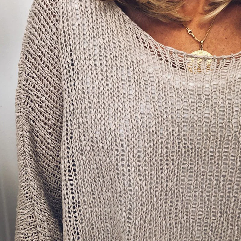2019 новый стиль женские пуловеры вязаный свитер с круглым вырезом топы