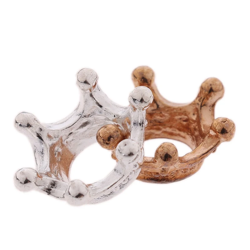 2 шт. 1:12 миниатюрный кукольный домик мини Металлическая корона модель игрушки