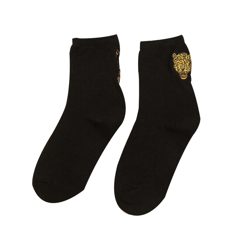 Женские осенние и зимние Новые забавные носки 5 цветов милые женские с