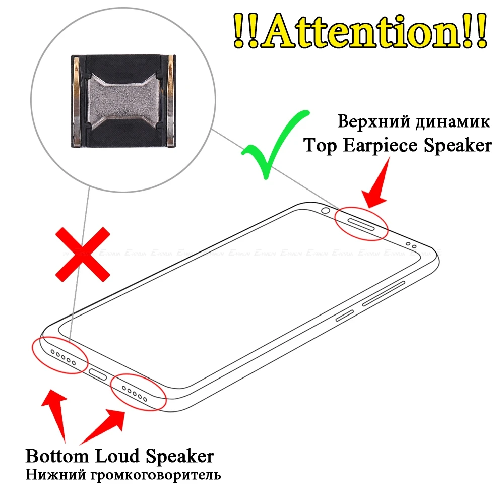 

Built-in Earphone Earpiece Top Ear Speaker Flex Cable For HuaWei Mate 30 P30 P40 Pro 5G