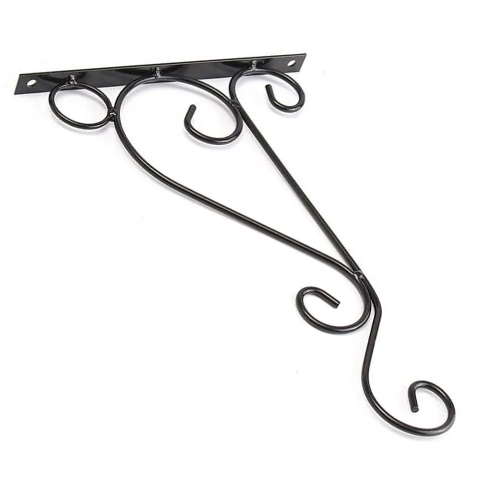 1 шт. настенный балкон крюка стены висячий цветочный горшок кронштейн цветочных