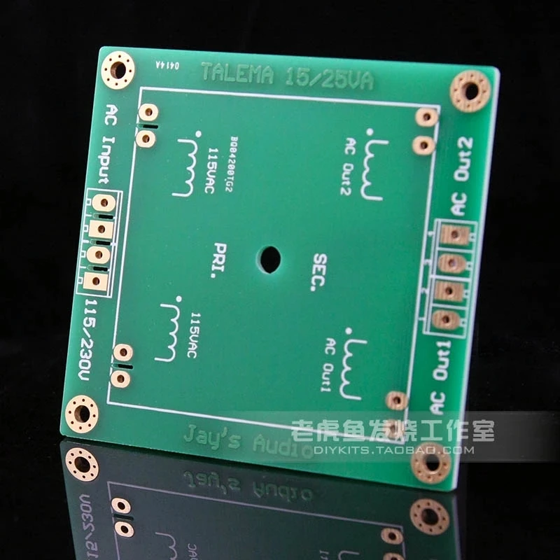 

TALEMA square blue shell sealing ring cattle transformer 15/25VA dedicated fixed bottom PCB circuit board