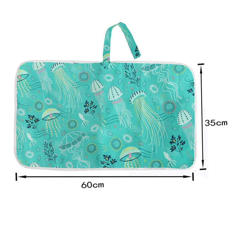 Baby Changing Mat Portable Travel Nappy Diaper Waterproof Pads Cover Play Foldable 2019 | Мать и ребенок