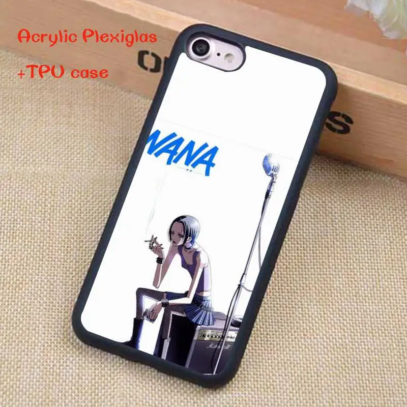 

NaNa osaki Phone Case For iphone 12 11 Pro Max X XR XS SE 2020 6S 7 8 Plus Acrylic Plexiglass TPU