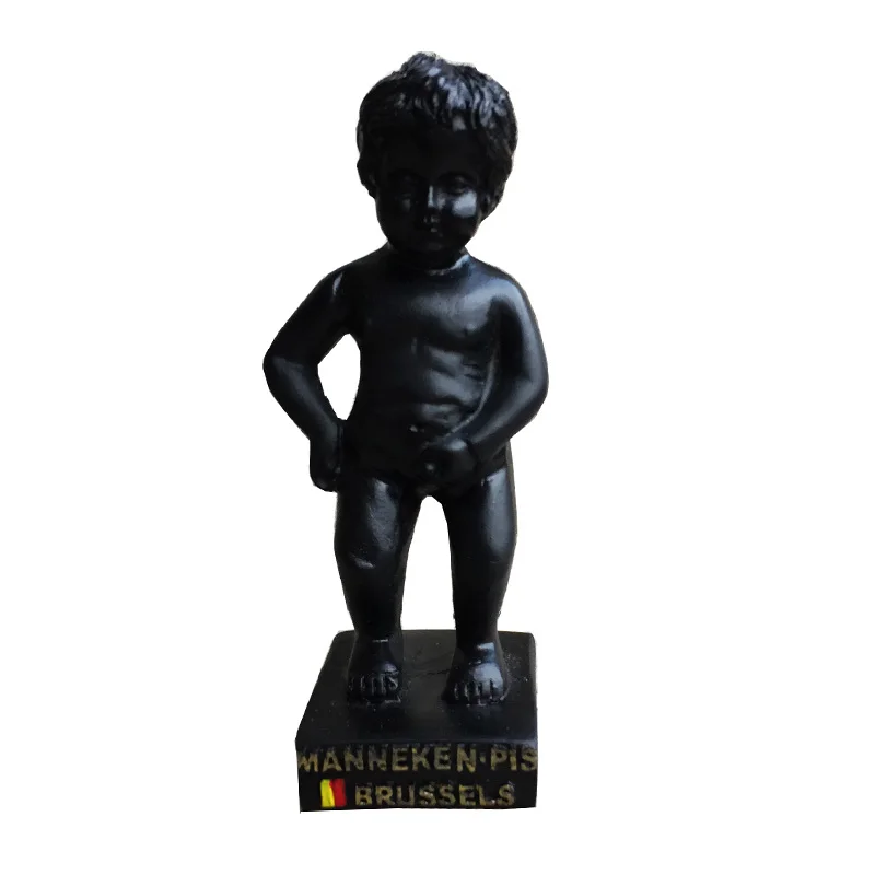 Элитная наклейка на холодильник в Бельгии, Брюссель, манекен, ПИС, туристический сувенир, магниты на холодильник, 3D резиновые магнитные наклейки на холодильник, подарок