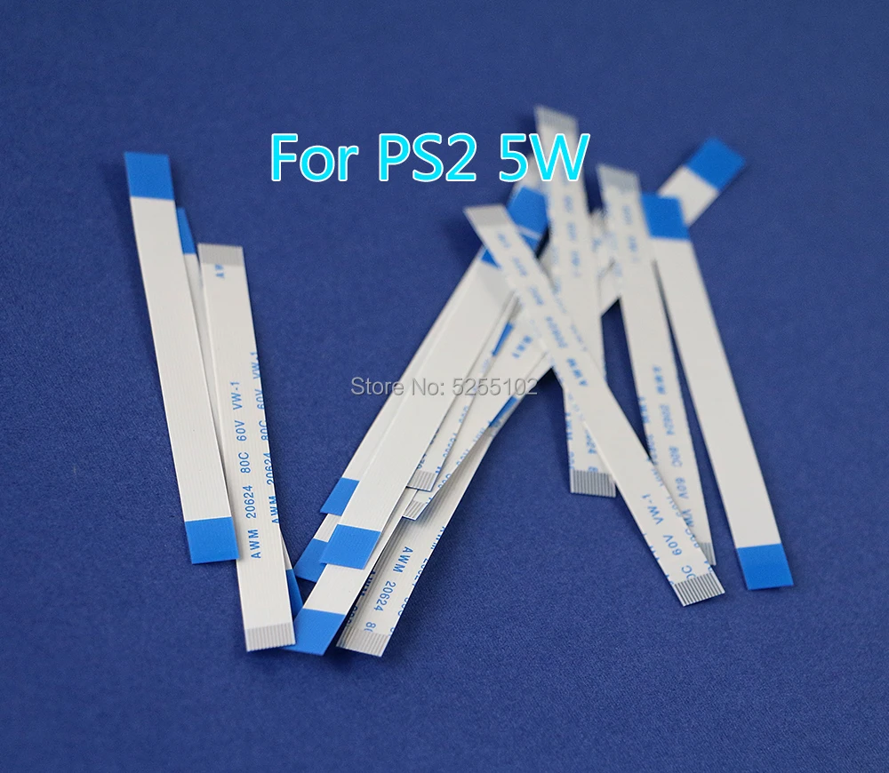 10 шт./лот плоский кабель включения/выключения питания запасные части для Playstation2