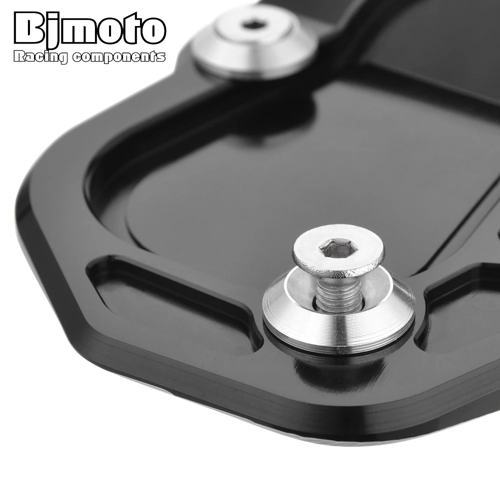 

BJMOTO Foot Side Stand Pad For BMW R NINE T 2017-2018 CNC Motorcycle Side Stand Enlarger Parking Kickstand Extension Base Plate