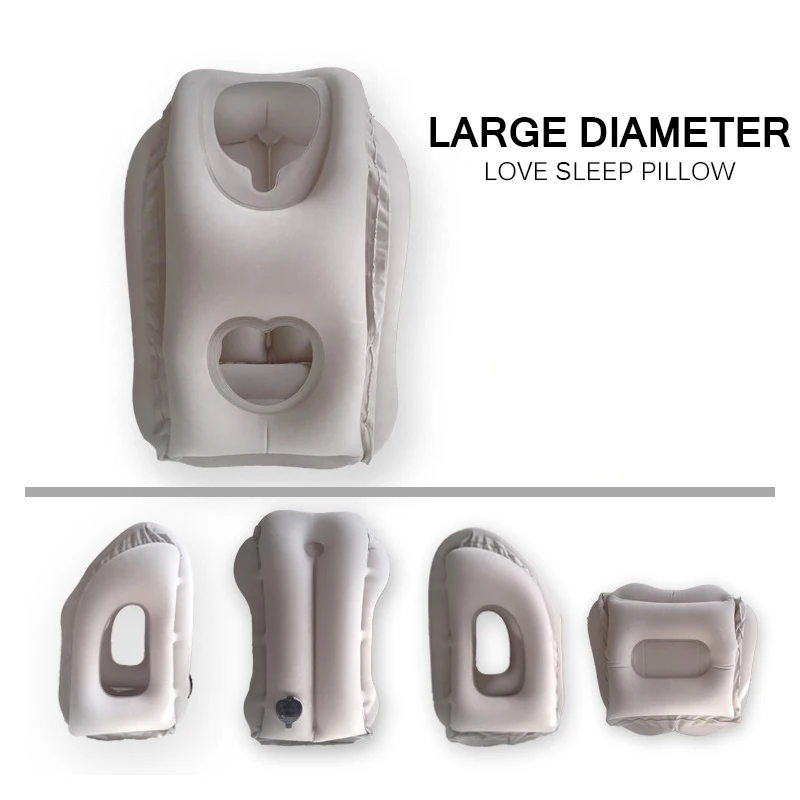 Надувной дорожный спальный мешок многофункциональный практичный легкий для